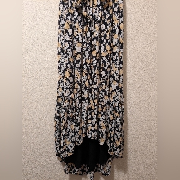 Abercrombie & Fitch Floral High-Low Flare Midi Sundress Boho Bohemian - Picture 9 of 14